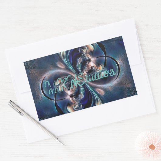 Begrippen Rechthoekige Sticker (Envelop)