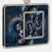 Begrippen Verzilverd Kader Ornament (Rechts)