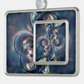 Begrippen Verzilverd Kader Ornament (Links)