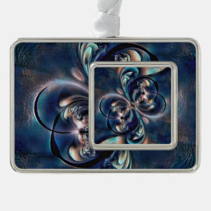 Begrippen Verzilverd Kader Ornament