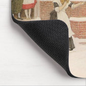 Begroeting van de postbode door Robert Walker Macb Muismat (Hoek)