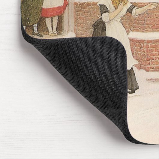 Begroeting van de postbode door Robert Walker Macb Muismat (Hoek)