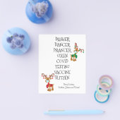 Begroting 2021 - Herrenneringsnamen voor kerstmis  Flyer (Enkel)