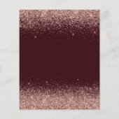 Begroting 2022 Afstuderen van Bourgogne Pink Glitt (Achterkant)