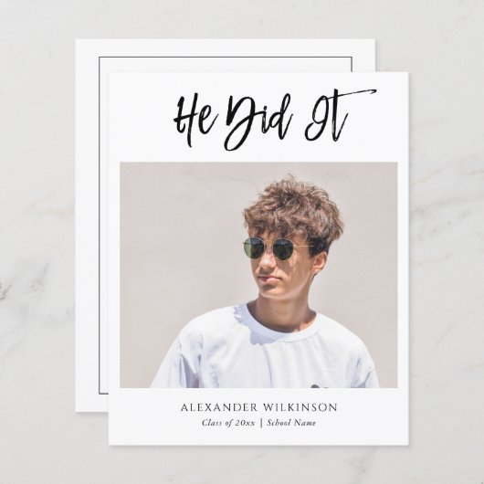 BEGROTING 2022 Hij deed de aankondiging van het mo (Voorkant / Achterkant)