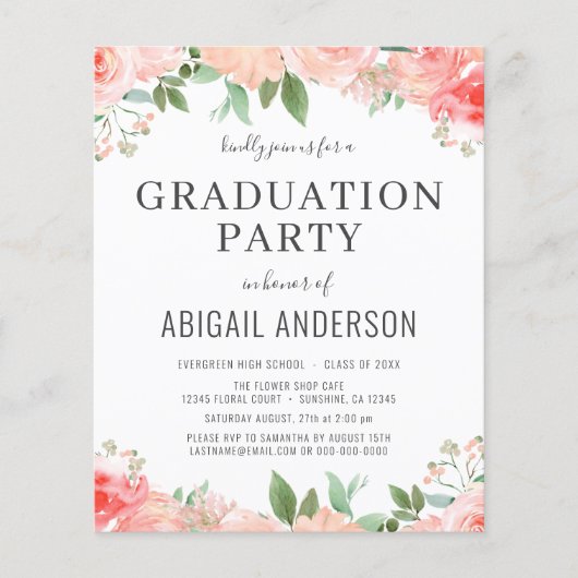 Begroting 2023 Aanbesteding Koral Floral Afstudere Flyer (Voorkant)