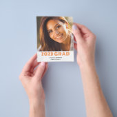 Begroting 2023 Afstuderen Foto aankondiging Flyer (Hand)