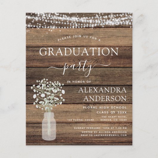 Begroting 2023 Afstuderen Rustic Baby's Breath Lic (Voorkant)