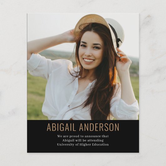 Begroting 2023 Eenvoudige Afstuderen fotouitnodigi (Achterkant)