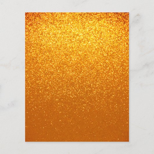 Begroting 2023 Gold Glitter Afstuderen Aankondigin (Achterkant)