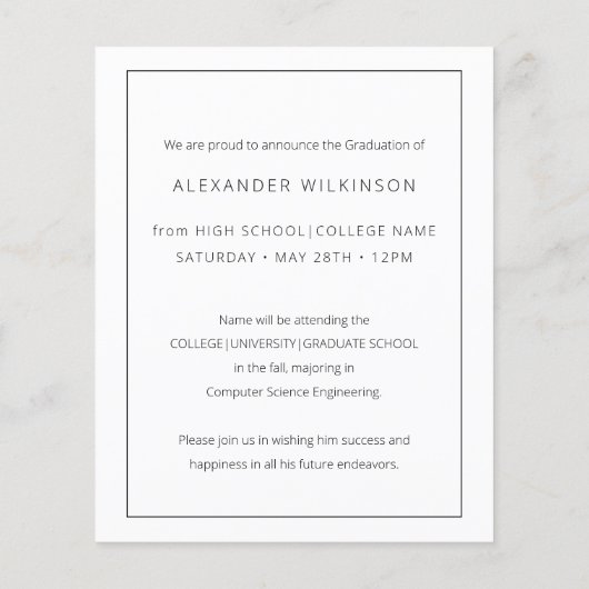 BEGROTING 2023 Hij deed de aankondiging van het mo Flyer (Achterkant)