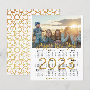 BEGROTING 2023 - Kalender - Moderne familiekaart -