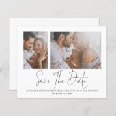 Begroting 2 Het Band van de Foto sparen de Datum (Voorkant / Achterkant)