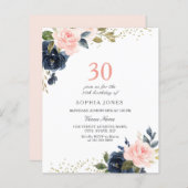 Begroting 30e verjaardag (Voorkant / Achterkant)