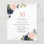 Begroting 30e verjaardag (Voorkant)