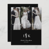 Begroting 3 de Foto's van het Weddenschap Collage  (Voorkant / Achterkant)