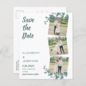 Begroting 3 Foto Eucalyptus Botanical Save the Dat (Voorkant / Achterkant)