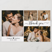 Begroting 4 Bindwedstrijd voor foto's Dank u scrip Flyer (Voorkant)