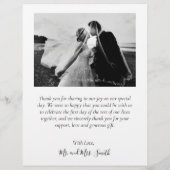 Begroting 4 Bindwedstrijd voor foto's Dank u scrip Flyer (Achterkant)