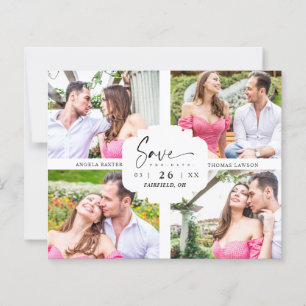 Begroting 4 Foto's minimalistisch modern Collage W