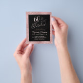 Begroting 50e verjaardag van de Elegant Roos Gold Flyer (Hand)