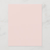 Begroting 60th Birthday Pink Floral Party Invitati (Achterkant)