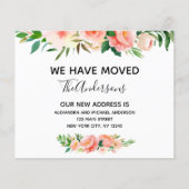 Begroting Aankondiging Perse Koraal Verplaatsing Flyer (Voorkant)