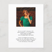 Begroting Afstuderen jaar Aankondiging Afstuderen  (Achterkant)