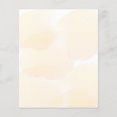 Begroting Baby shower eucalyptus glitter gouden he (Achterkant)