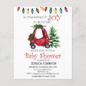 Begroting Baby shower kerstmis (Voorkant)
