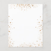 Begroting baby shower witte glitterballonnen (Achterkant)