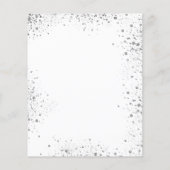 Begroting baptisme eucalyptus twins-uitnodiging (Achterkant)