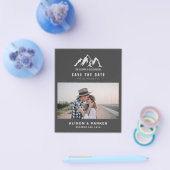 begroting begin van ons avontuur behalve datum flyer (Enkel)