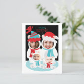 BEGROTING Beren met kerstpolair op maat (Staand voorkant)