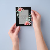 BEGROTING BEWAREN DATA - Witte rozen Floral Flyer (Hand)