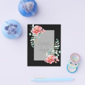 BEGROTING BEWAREN DATA - Witte rozen Floral Flyer (Enkel)