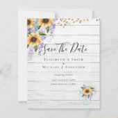 BEGROTING BEWAREN DATUM Paarse Zonnebloem (Voorkant)