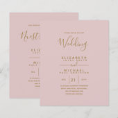 Begroting Bilingual Spanish BODA English Wedding (Voorkant / Achterkant)