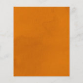 Begroting Blush Een kleine besneden Oranje Baby sh (Achterkant)