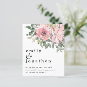 Begroting blush Florals Weddenschap sparen de datu