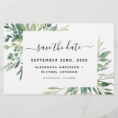 Begroting botanische groen olievlek (Voorkant)