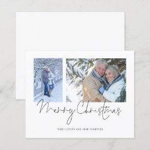 Begroting Coupure 2-fotoscript voor prettige kerst