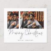 Begroting Coupure 2-fotoscript voor prettige kerst (Voorkant)