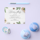 Begroting Cozy Rustic Pine verliet Vakantie Flyer (Enkel)