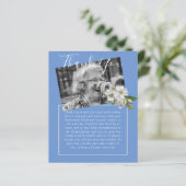 BEGROTING Dank u voor de begrafenis van een orbitu (Staand voorkant)