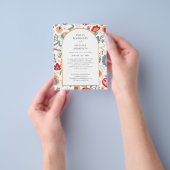 BEGROTING Dubbelzijdige tweedeling van de BWD-kuns Flyer (Hand)