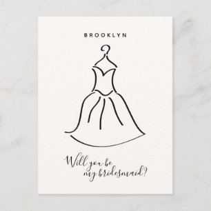 BEGROTING Eenvoudig dress-briefvormig voorstel Kaa Briefkaart