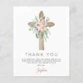 Begroting Eerste Heilige Communie Dank u droog roz (Voorkant)