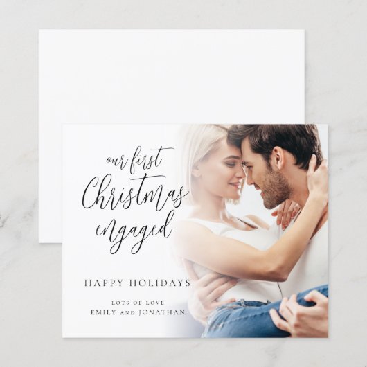 BEGROTING Eerste kerstcadeaufoto (Voorkant / Achterkant)