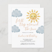 Begroting eerste reis rond de zon (Voorkant / Achterkant)